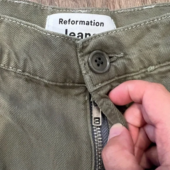 Reformation Bailey High Rise Utility Pants - Picture 9 of 12